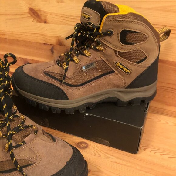 Women's Winter Hiking Boots Hi-Tec waterproof leather - Picture 5 of 14